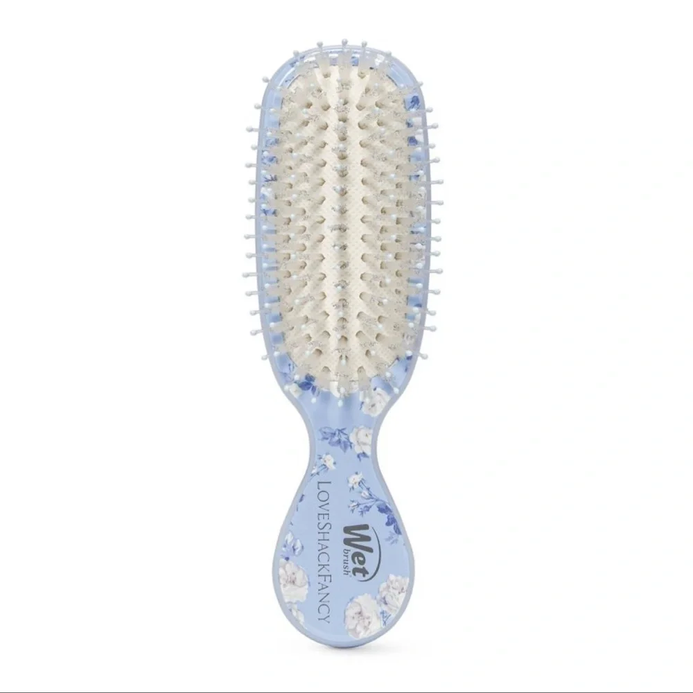 NWT Wet Brush x LoveShackFancy Mini Shine Detangling Hair Brush